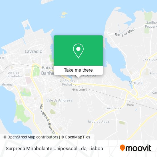 Surpresa Mirabolante Unipessoal Lda map