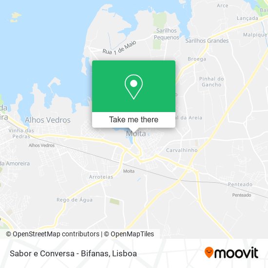 Sabor e Conversa - Bifanas map