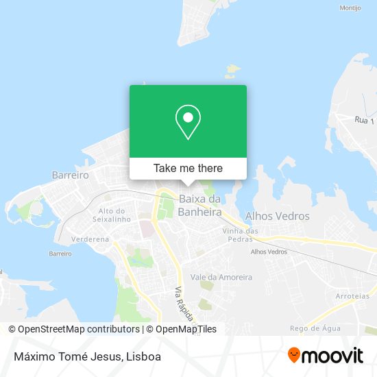 Máximo Tomé Jesus mapa