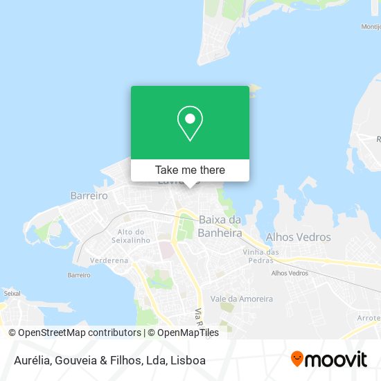 Aurélia, Gouveia & Filhos, Lda map