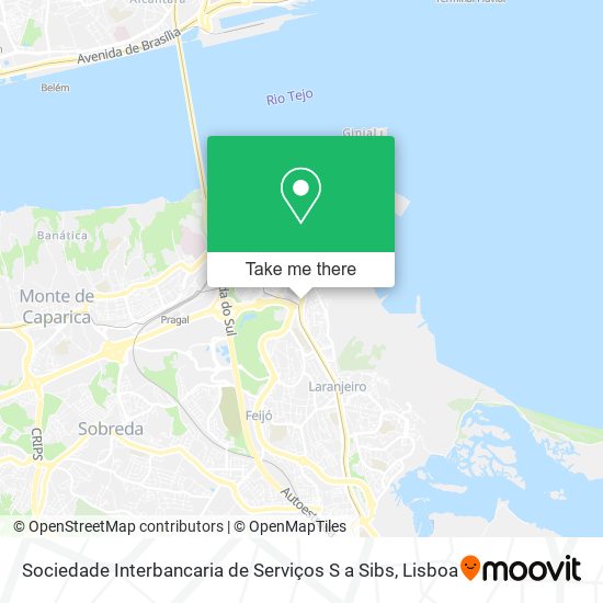 Sociedade Interbancaria de Serviços S a Sibs mapa