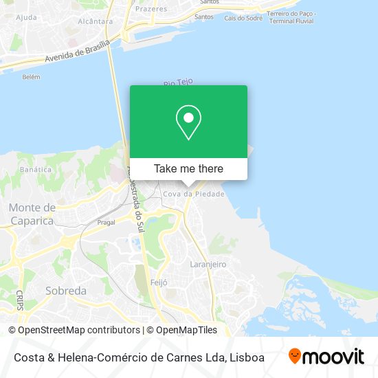 Costa & Helena-Comércio de Carnes Lda map