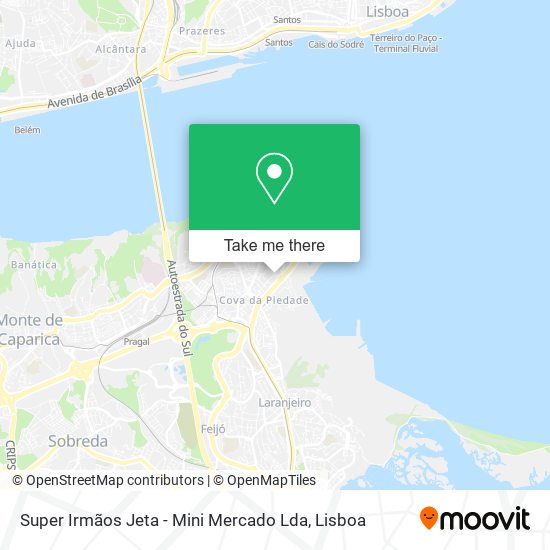 Super Irmãos Jeta - Mini Mercado Lda map