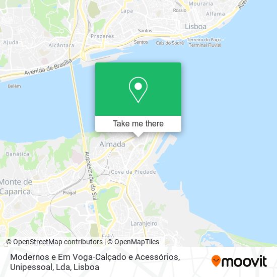 Modernos e Em Voga-Calçado e Acessórios, Unipessoal, Lda map