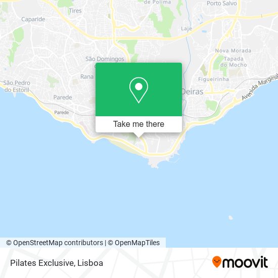 Pilates Exclusive mapa
