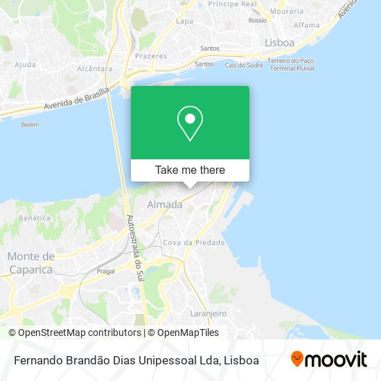 Fernando Brandão Dias Unipessoal Lda map