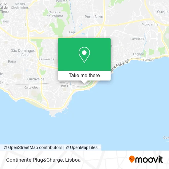 Continente Plug&Charge map