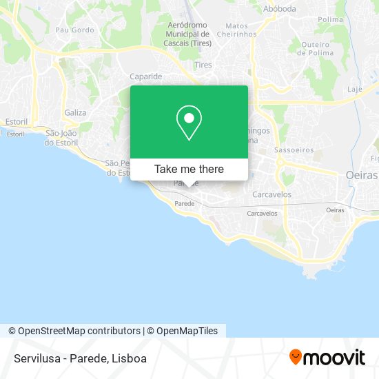 Servilusa - Parede mapa