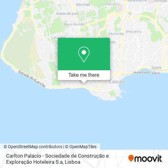 Carlton Palácio - Sociedade de Construção e Exploração Hoteleira S.a map