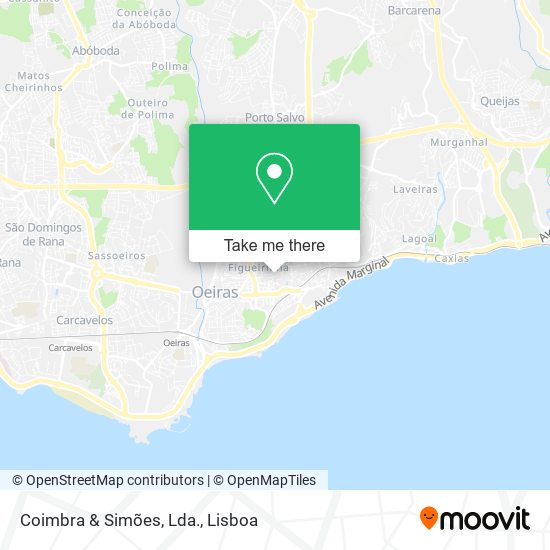 Coimbra & Simões, Lda. map