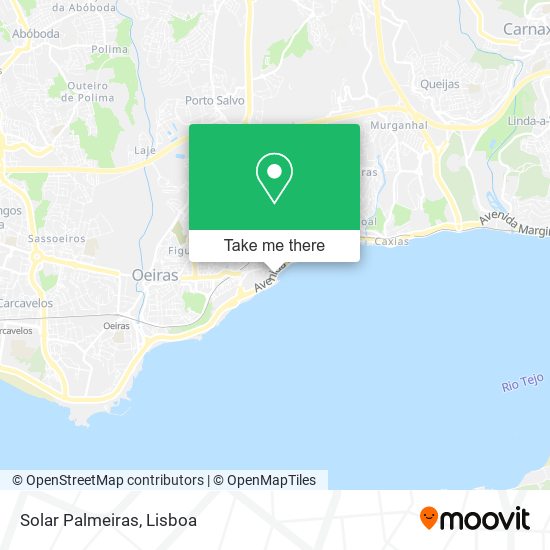 Solar Palmeiras map