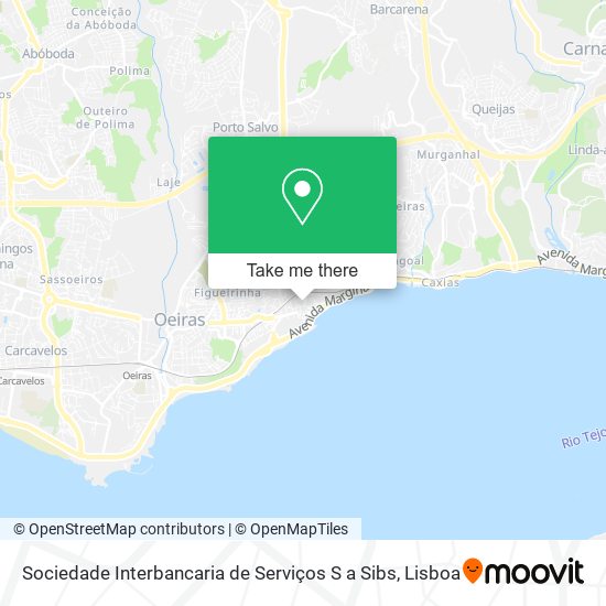 Sociedade Interbancaria de Serviços S a Sibs map