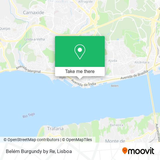 Belém Burgundy by Re map