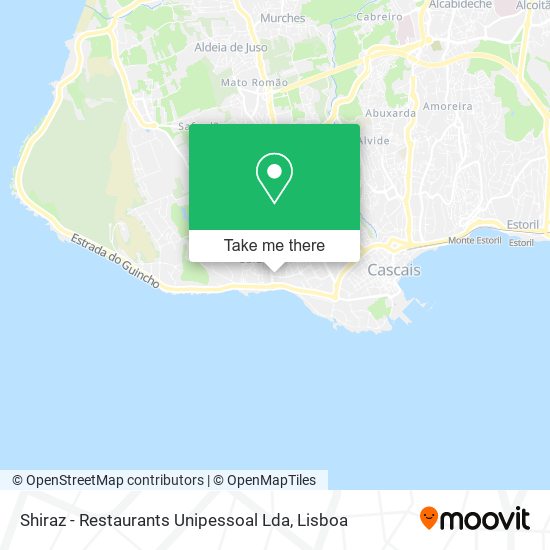 Shiraz - Restaurants Unipessoal Lda mapa