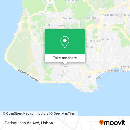 Petisquinho da Avó map