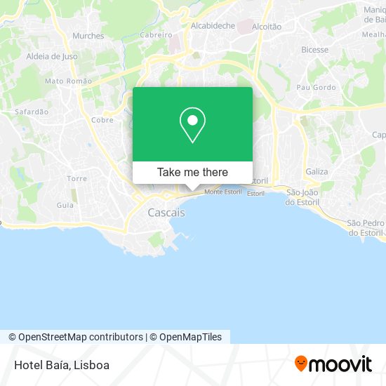 Hotel Baía mapa