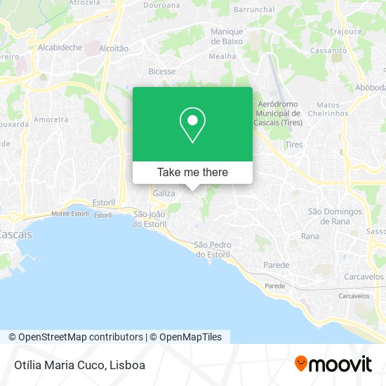 Otília Maria Cuco map