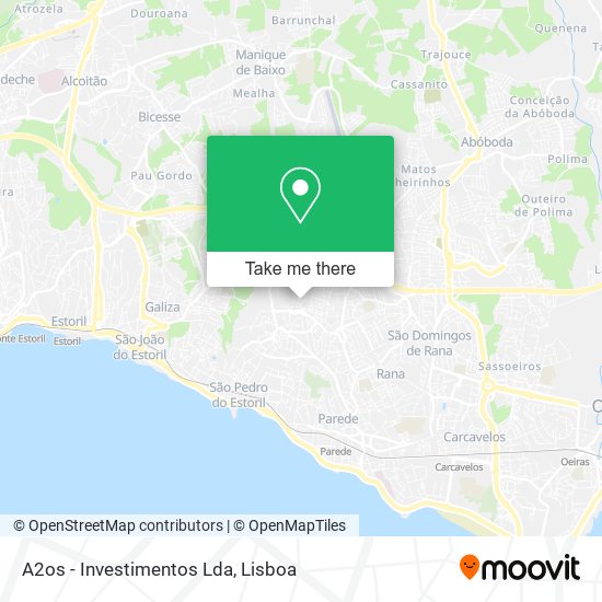 A2os - Investimentos Lda map