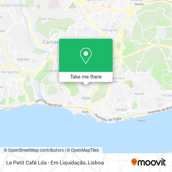 Le Petit Café Lda - Em Liquidação map