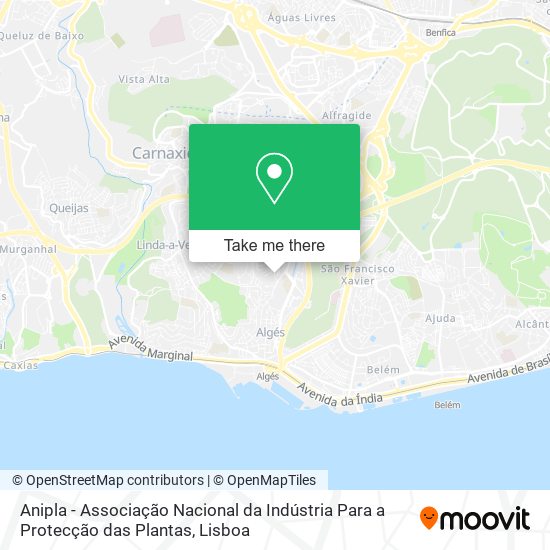 Anipla - Associação Nacional da Indústria Para a Protecção das Plantas mapa