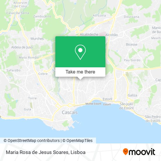 Maria Rosa de Jesus Soares map