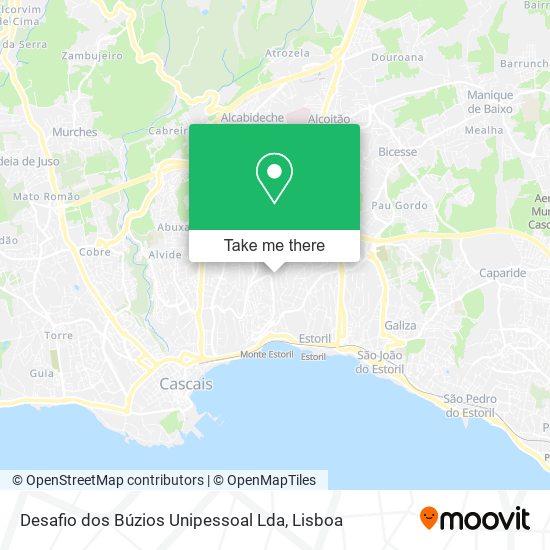 Desafio dos Búzios Unipessoal Lda map