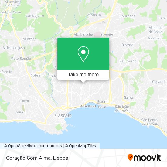 Coração Com Alma map