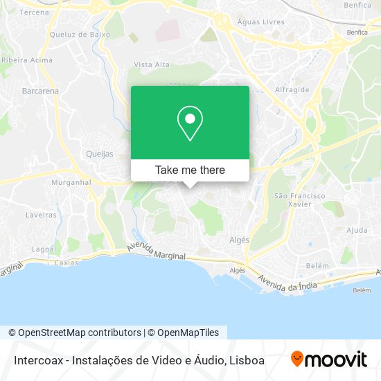 Intercoax - Instalações de Video e Áudio map
