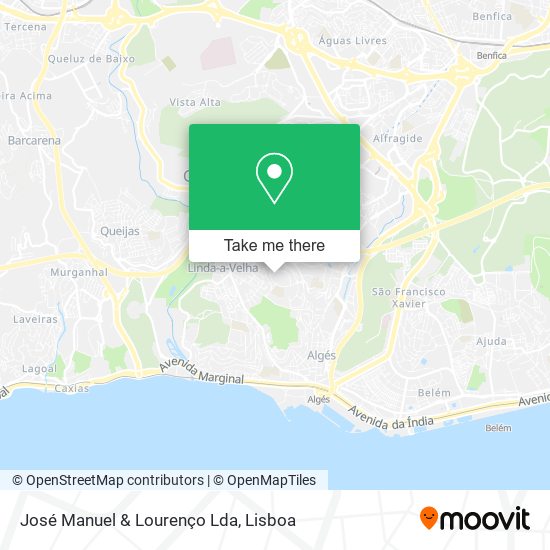 José Manuel & Lourenço Lda mapa