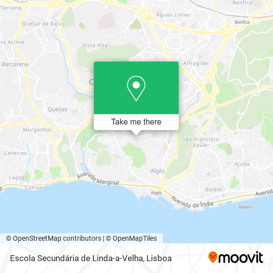 Escola Secundária de Linda-a-Velha map