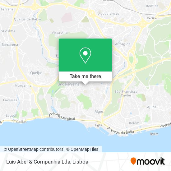 Luís Abel & Companhia Lda mapa