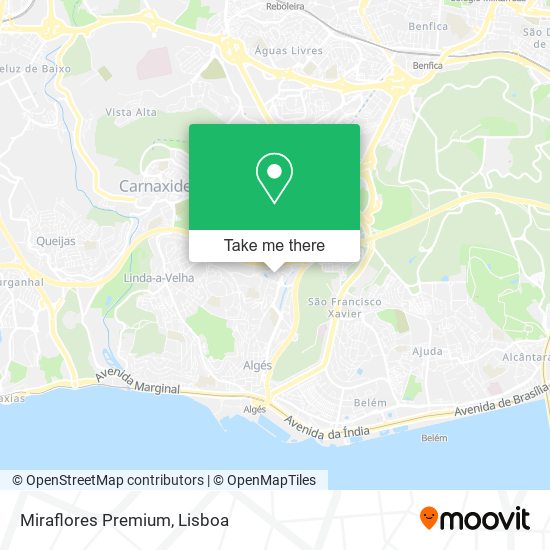 Miraflores Premium mapa