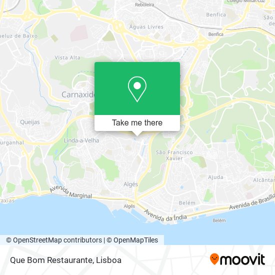 Que Bom Restaurante map