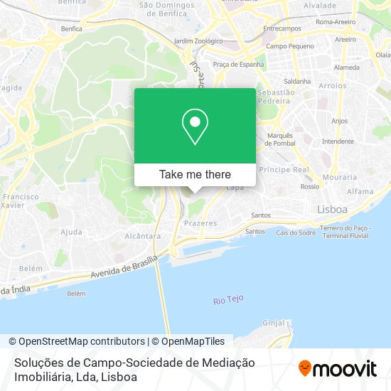 Soluções de Campo-Sociedade de Mediação Imobiliária, Lda map