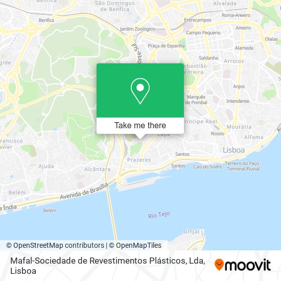Mafal-Sociedade de Revestimentos Plásticos, Lda map