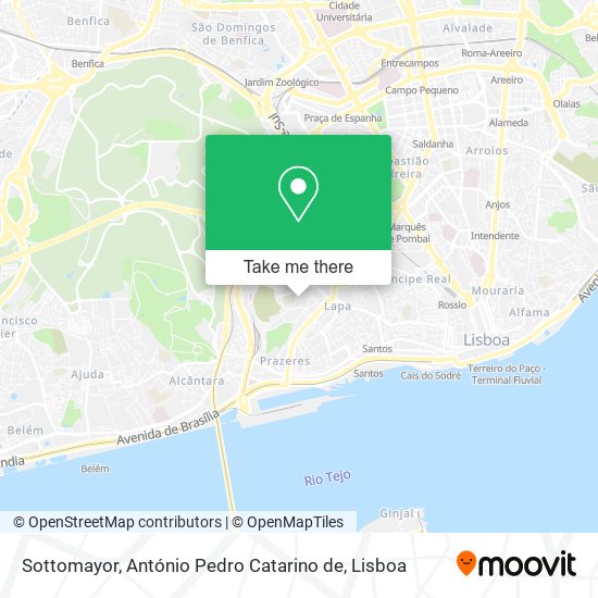Sottomayor, António Pedro Catarino de mapa