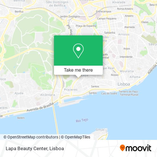 Lapa Beauty Center map