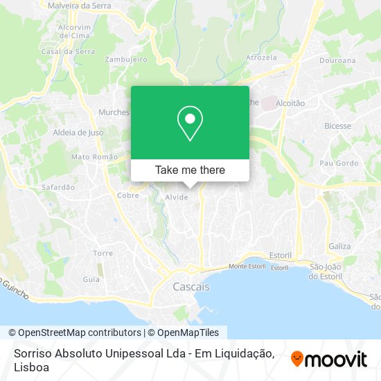 Sorriso Absoluto Unipessoal Lda - Em Liquidação map