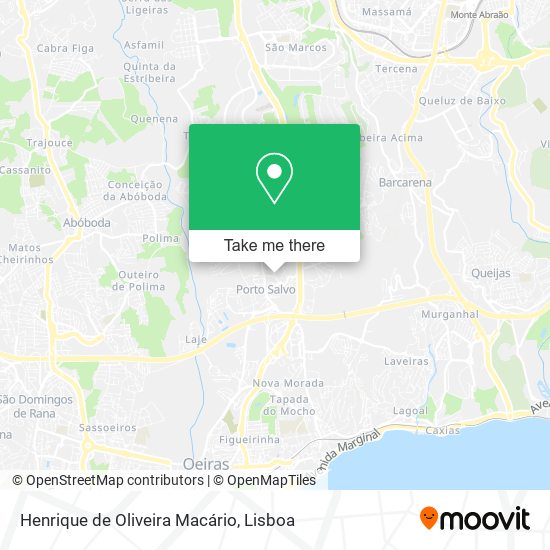 Henrique de Oliveira Macário mapa