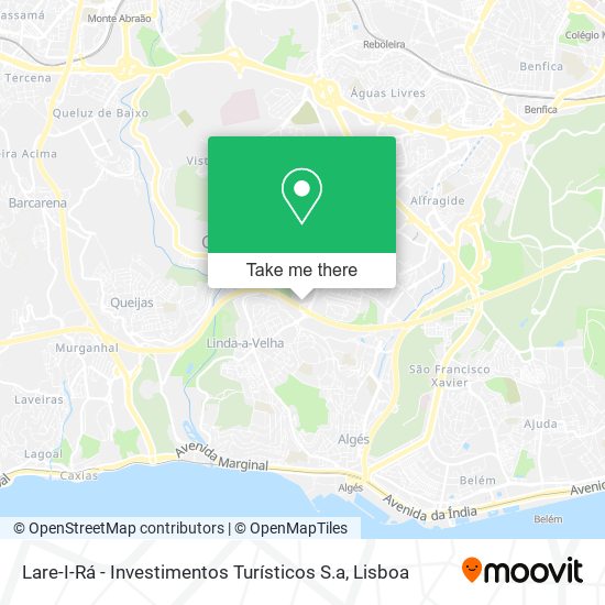 Lare-I-Rá - Investimentos Turísticos S.a map