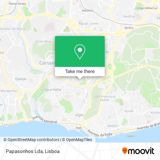 Papasonhos Lda map