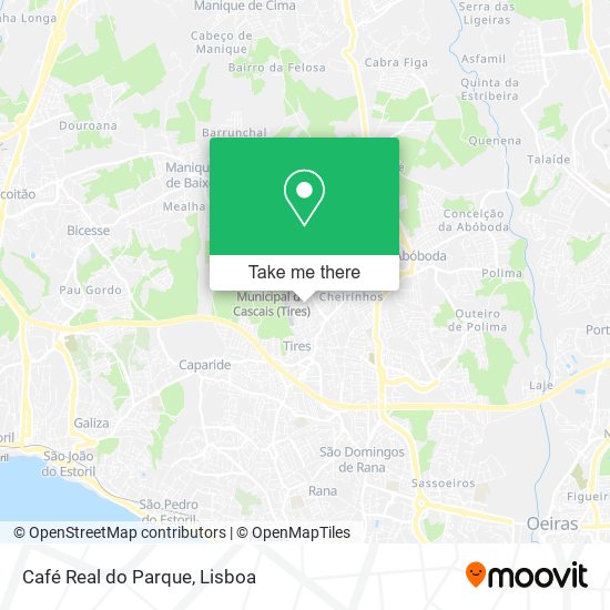 Café Real do Parque map