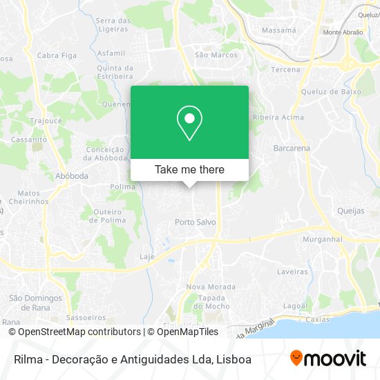 Rilma - Decoração e Antiguidades Lda mapa