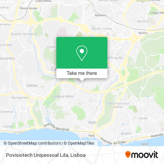 Povisiotech Unipessoal Lda map