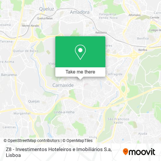 Z8 - Investimentos Hoteleiros e Imobiliários S.a mapa