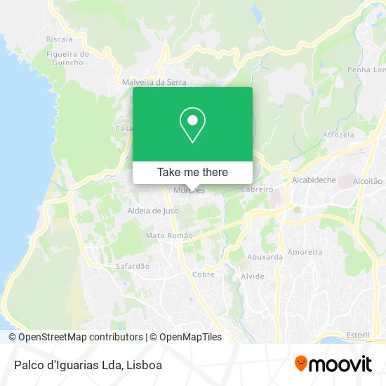 Palco d'Iguarias Lda mapa