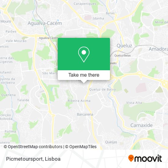 Picmetoursport mapa
