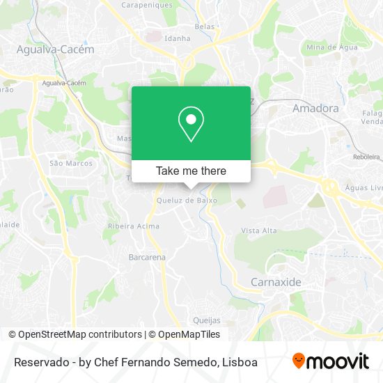 Reservado - by Chef Fernando Semedo mapa