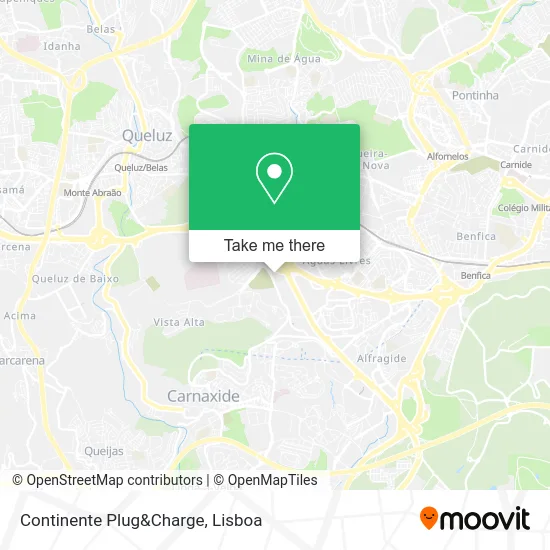 Continente Plug&Charge map