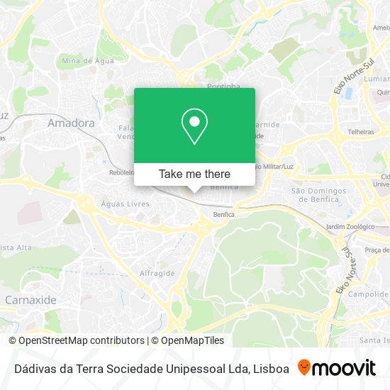 Dádivas da Terra Sociedade Unipessoal Lda map